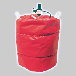 Photo of Red Vinyl Keg Jacket