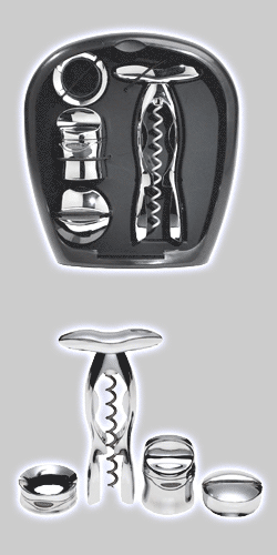 Photo of Metrokane 2677 4-Piece Dazzler Wine Tool Kit