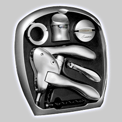 Photo of Metrokane 6015 Rabbit 6-Piece Wine Tool Kit - Silver Classic Model