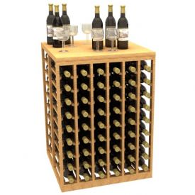 Enlarge Allavino Wood Wine Tasting Table and Storage Rack