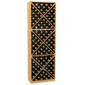 Enlarge Allavino Solid X-Cube Wood Wine Rack