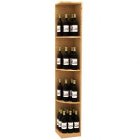 Enlarge Allavino Solid Quarter Round Wood Wine Display - Square Base
