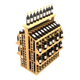 Enlarge Commercial Four Shelf Aisle with Table Top 300