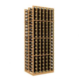 Enlarge Allavino Double Deep 6 Column 228 Bottle Wood Wine Rack