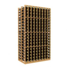 Enlarge Allavino Double Deep 9 Column 342 Bottle Wood Wine Rack