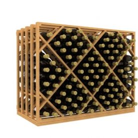 Enlarge Allavino Double Deep Small Lattice 200 Bottle Diamond Bin