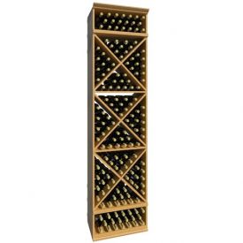 Enlarge Allavino 8' Solid X-Cube Wood Wine Rack