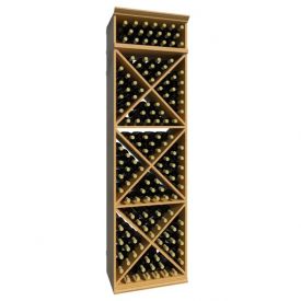 Enlarge 7' Solid X-Cube Wine Rack
