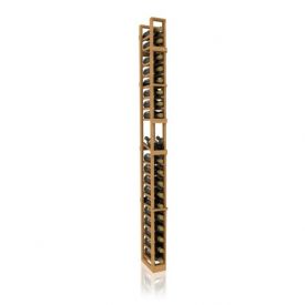 Enlarge Allavino 7' One Column 19 Bottle Wood Wine Rack with Display Row