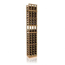 Enlarge Allavino 7' Three Column 57 Bottle Wood Wine Rack with Display Row