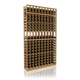 Enlarge 7' Ten Column Display Wood Wine Rack