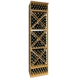 Enlarge 8' Lattice X-Cube Wine Rack