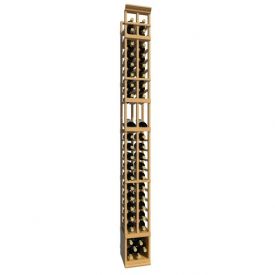 Enlarge 8' Two Column Display Wood Wine Rack