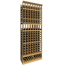 Enlarge Allavino 8' Eight Column 168 Bottle Wood Wine Rack with Display Row