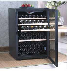Enlarge EuroCave Comfort 101 Wine Cellar (1-Temp) (Black - Glass Door)