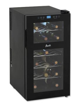 Enlarge Avanti EWC18DZ 18-Bottle Thermoelectric Dual Zone Wine Cooler