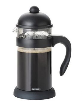 Enlarge BonJour 53392 3-Cup Hugo French Press w/ Unbreakable Carafe - Black
