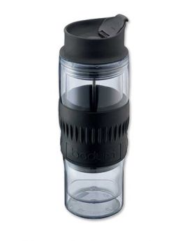 Enlarge Bodum 1421-10B Thermo Travel Press Tumbler - Transparent