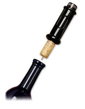 Enlarge Cork Pops I Propellant Cartridge Wine Opener - Black