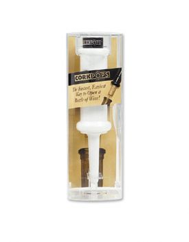 Enlarge Cork Pops I Propellant Cartridge Wine Opener - White