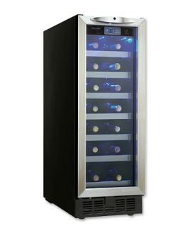 Enlarge Danby DWC276BLS 27 Bottle Wine Cooler - Stainless Steel Door