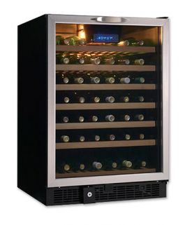 Enlarge Danby DWC512BLS-1 51 Bottle Built-in Wine Refrigerator w/ Stainless Steel Door