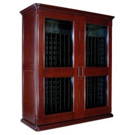 Enlarge Le Cache European Country Euro 5200 622-Bottle Wine Cellar - Classic Cherry Finish