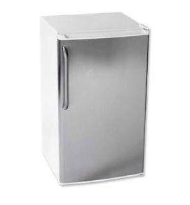 Enlarge Summit FF41SSTB White 3.6 cf Refrigerator - SS Door/Towel Bar Handle