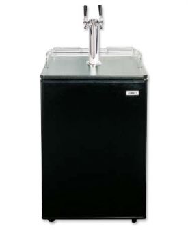 Enlarge Summit SBC490BI-2 Dual Faucet Built-in Kegerator - Black