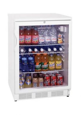 Enlarge Summit SCR600L 5.5 cf Glass Door All Refrigerator - White