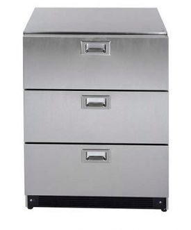 Enlarge Summit SP6DS Stainless Steel 3-Drawer Refrigerator