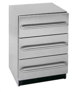 Enlarge Summit SP6DSSTBOS SS Outdoor Drawer Refrigerator - Towel Bar Handles