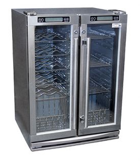 Enlarge Summit SPR6OS2Z 4.8 cf Outdoor Dual Zone Wine & Beverage Center