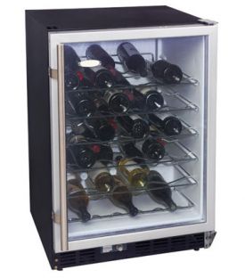 Enlarge Haier HVB050ABH Built-In 50 Bottle Wine Cooler Refrigerator