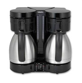 Enlarge Krups 324 Duothek Stainless Steel Therm Coffeemaker - Black
