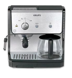 Enlarge Krups XP2010 Combination Espresso & Coffee Maker Machine