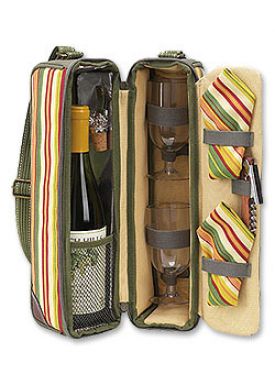 Enlarge Picnic at Ascot Santa Barbara Sunset Wine Carrier
