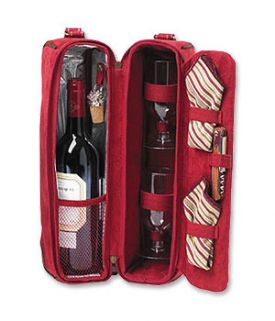 Enlarge Picnic at Ascot Windsor Sunset Wine Carrier