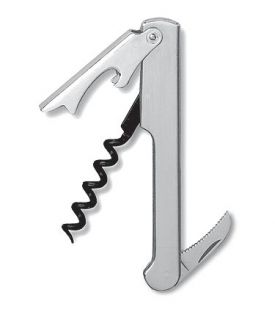 Enlarge Vintner's Corkscrew Wine Opener - Stainless Steel