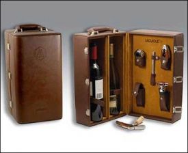 Enlarge Laguiole Wine Valise Bottle Carrier