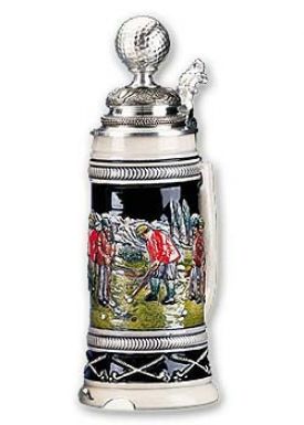 Enlarge Golfer Beer Stein