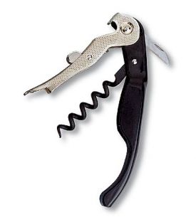 Enlarge Pullparrot Waiter's Corkscrew Wine Opener  - Black