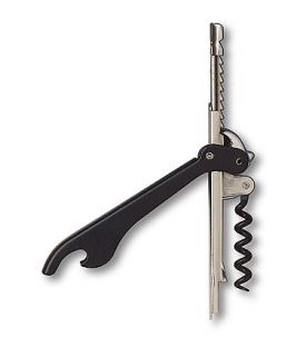 Enlarge Puigpull Waiter's Corkscrew Wine Opener - Black