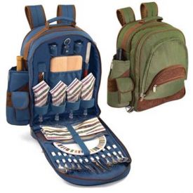 Enlarge Picnic Time Cambria Insulated Picnic Backpack Pine Green