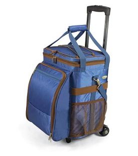 Enlarge Avalanche Picnic Cooler on Wheels - Vista Blue