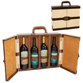 Enlarge Picnic Time Bermuda Four-Bottle Wine Tote