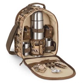 Enlarge Picnic Time Caffeccino Insulated Coffee/Tea Tote for 2