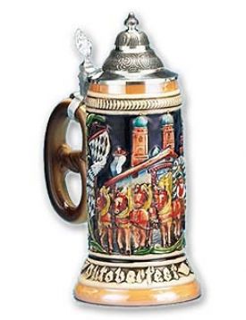 Enlarge Oktoberfest Beerwagon Beer Stein
