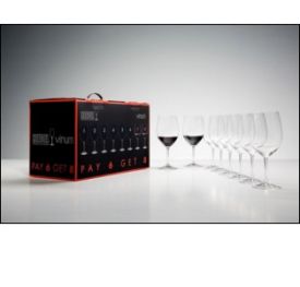Enlarge Riedel Vinum Bordeaux Cabernet Wine Glass - Pay for 6 Get 8