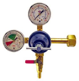 Enlarge 742BF - Commercial Grade Double Gauge Co2 Regulator